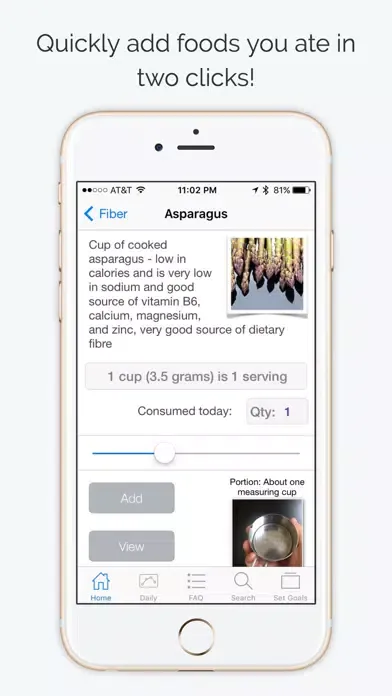 Good Fat App - Smart Fat, Protein and Fiber Diet Counter With Food Tracker - Your Best Advisor! 스크린샷