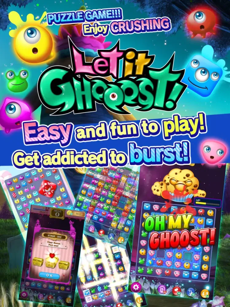 Let It Ghooost! iPad  Screenshots