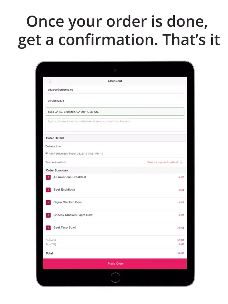 Скриншоты GOODFood Meal Prep iPad 