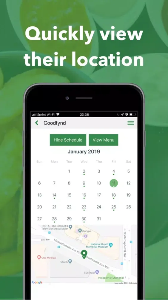 Скриншоты Goodfynd: Food trucks finder