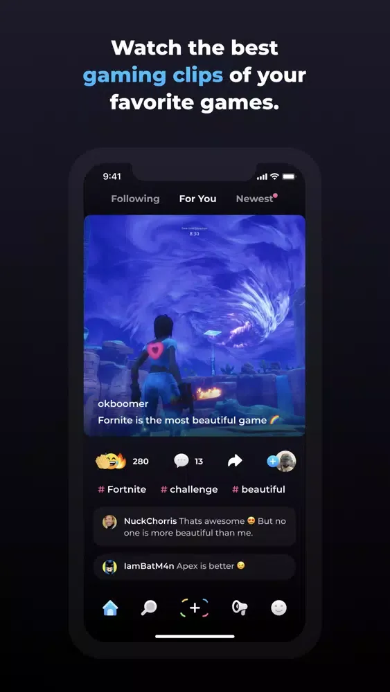 Ảnh chụp màn hình của Donut: Create Game Clip Videos