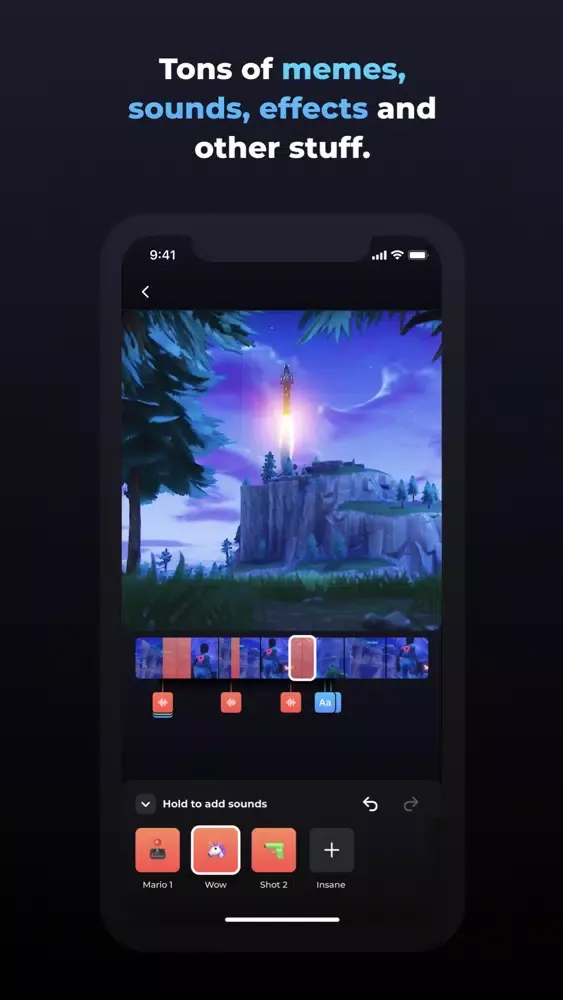 Ảnh chụp màn hình của Donut: Create Game Clip Videos