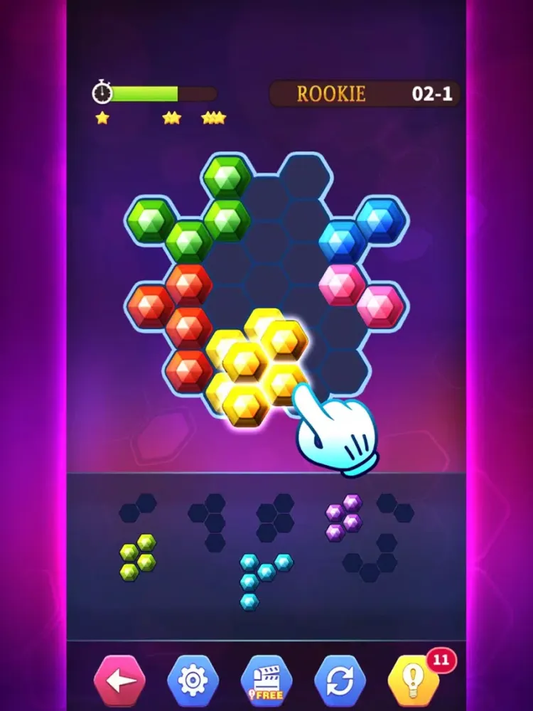 Tangkapan skrin Hexa Puzzle Classic iPad 