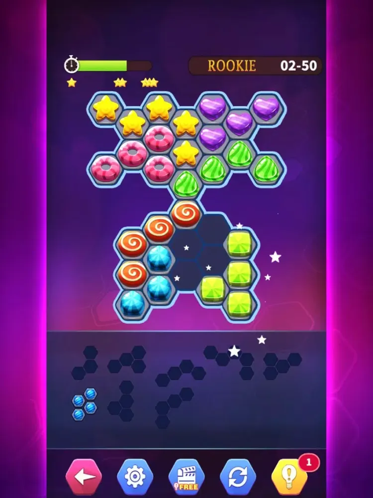 Tangkapan skrin Hexa Puzzle Classic iPad 