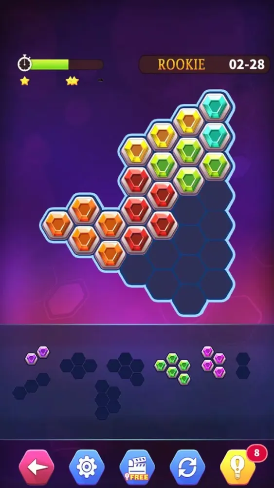 Tangkapan skrin Hexa Puzzle Classic