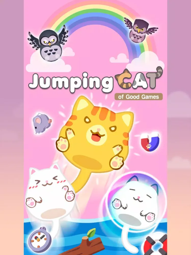 Tangkapan skrin Jumping Cat! iPad 