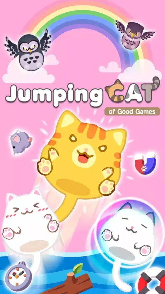 Tangkapan skrin Jumping Cat!