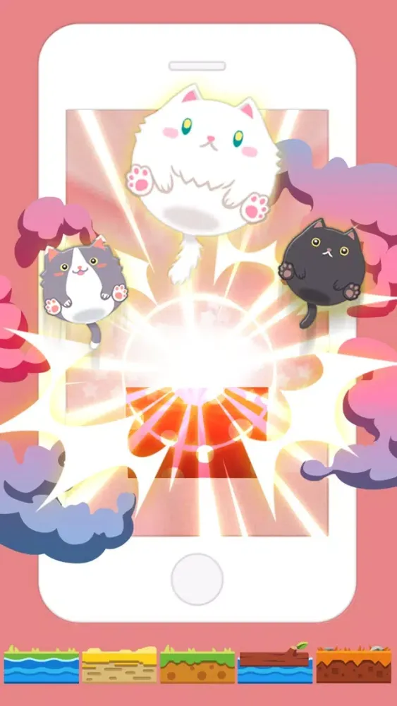 Tangkapan skrin Jumping Cat!