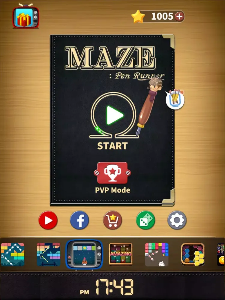 Maze : Pen Runner iPad 應用截圖