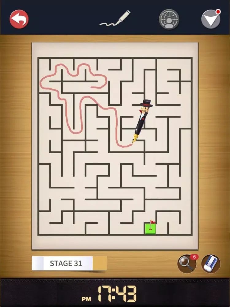 Maze : Pen Runner iPad 應用截圖