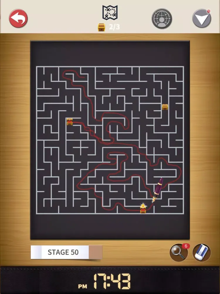 Maze : Pen Runner iPad 應用截圖
