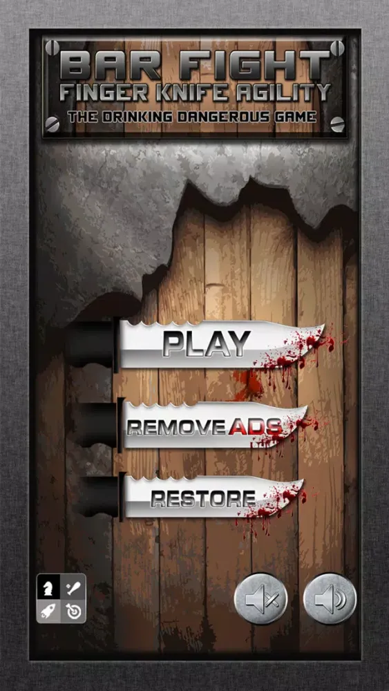 Bar Fight Finger Knife Agility : The drinking dangerous game - Free Edition 스크린샷