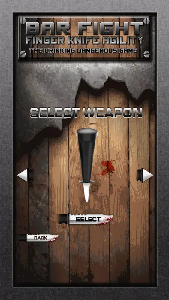 Bar Fight Finger Knife Agility : The drinking dangerous game - Free Edition 스크린샷