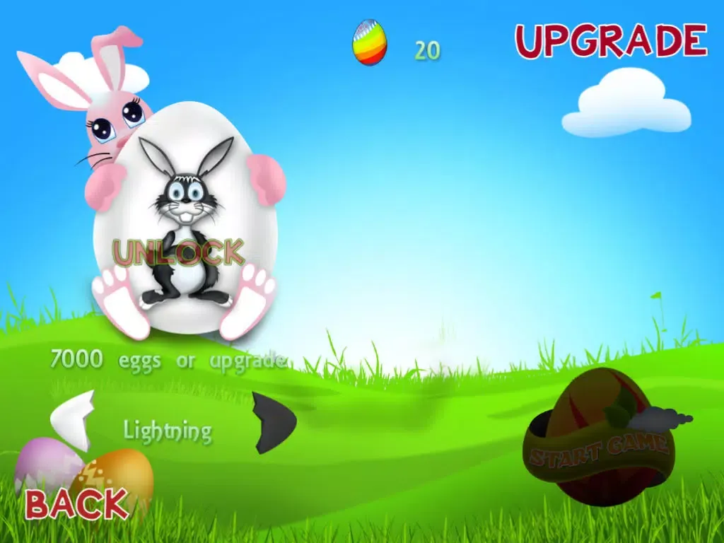 Easter Bunny Hop : The Jumping Rabbit Eggs Treasure Hunt - Free Edition iPad Screenshots