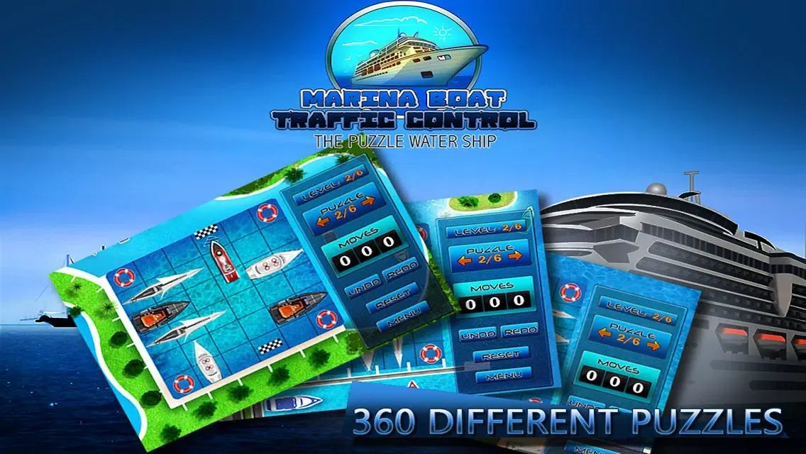 صور Marina Boat Traffic Control : The Puzzle Water Ship Saga - Free edition