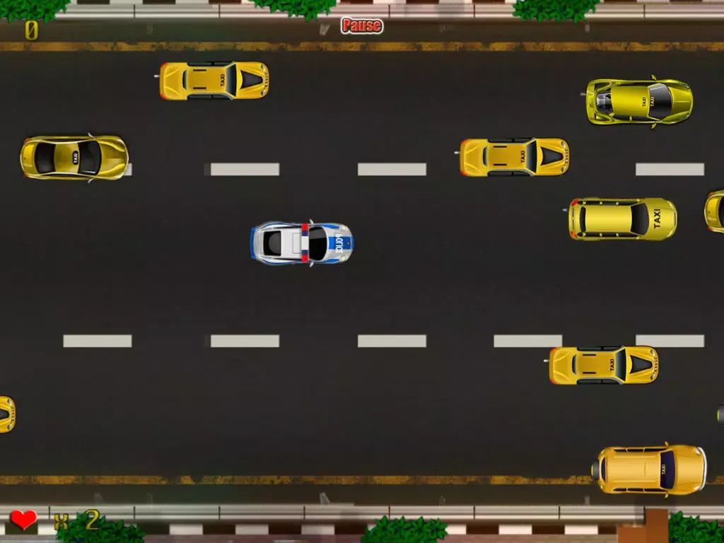 Capturas de pantalla de Police Emergency Vehicle Car Rush : The New-York Taxi Traffic Jam Madness - Free Edition iPad 
