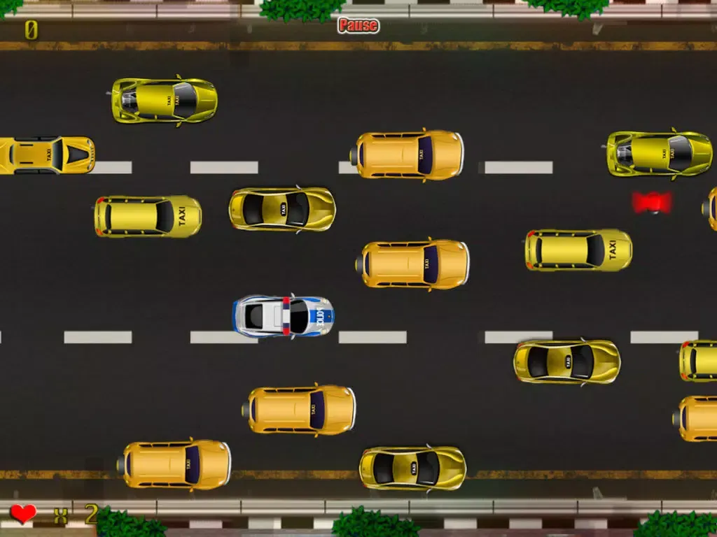 Capturas de pantalla de Police Emergency Vehicle Car Rush : The New-York Taxi Traffic Jam Madness - Free Edition iPad 