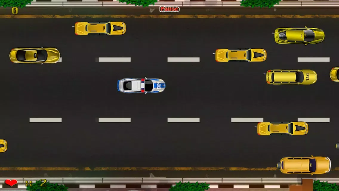 Capturas de pantalla de Police Emergency Vehicle Car Rush : The New-York Taxi Traffic Jam Madness - Free Edition