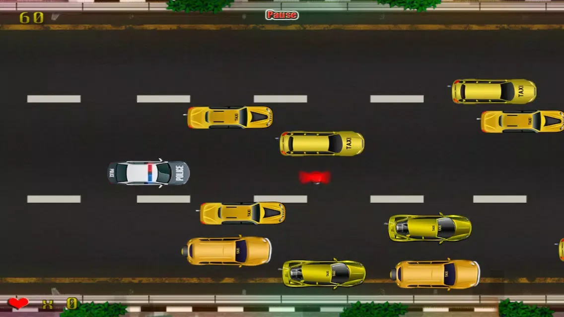 Capturas de pantalla de Police Emergency Vehicle Car Rush : The New-York Taxi Traffic Jam Madness - Free Edition