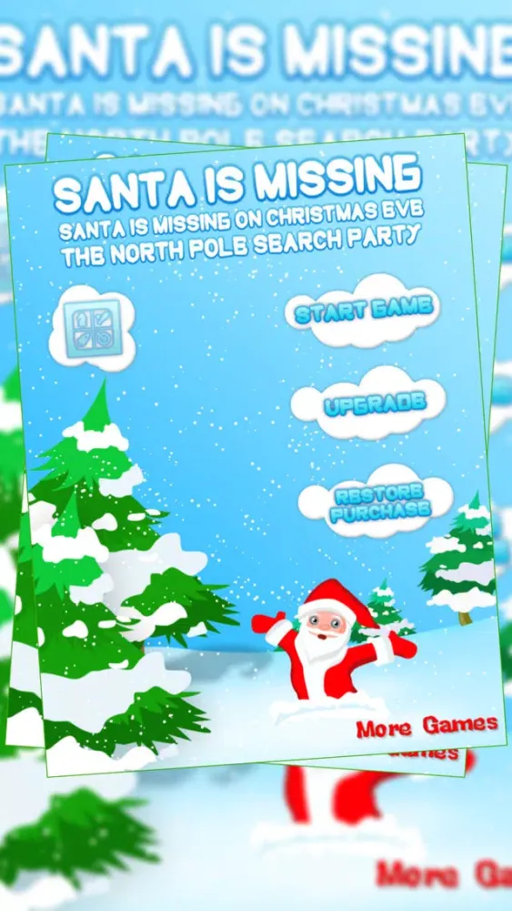 Capturas de tela do Santa is Missing on Christmas Eve : The North Pole Search Party - Free Edition