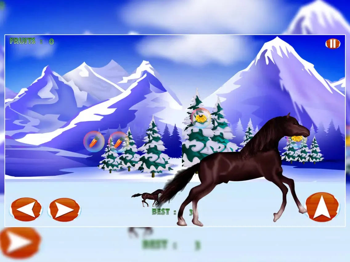 Snow Valley Horse Race Competition : The Winter Agility Sport Run - Free iPad  স্ক্রিনশট