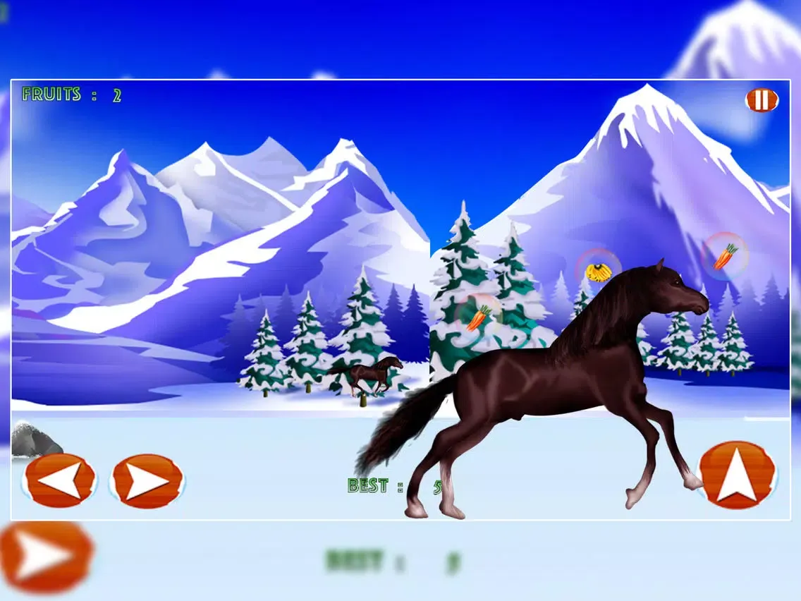 Snow Valley Horse Race Competition : The Winter Agility Sport Run - Free iPad  স্ক্রিনশট