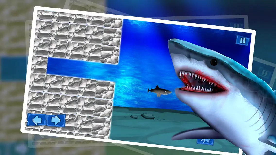Shark Winter Emergency : The Ocean Underwater Fish Attack For Food - Free Screenshots