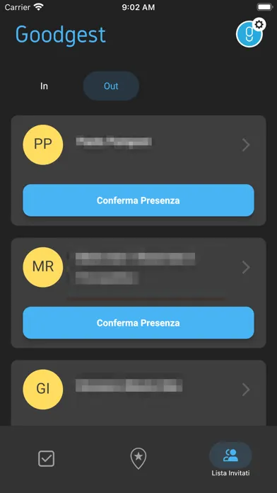 Скриншоты Goodgest Checkin