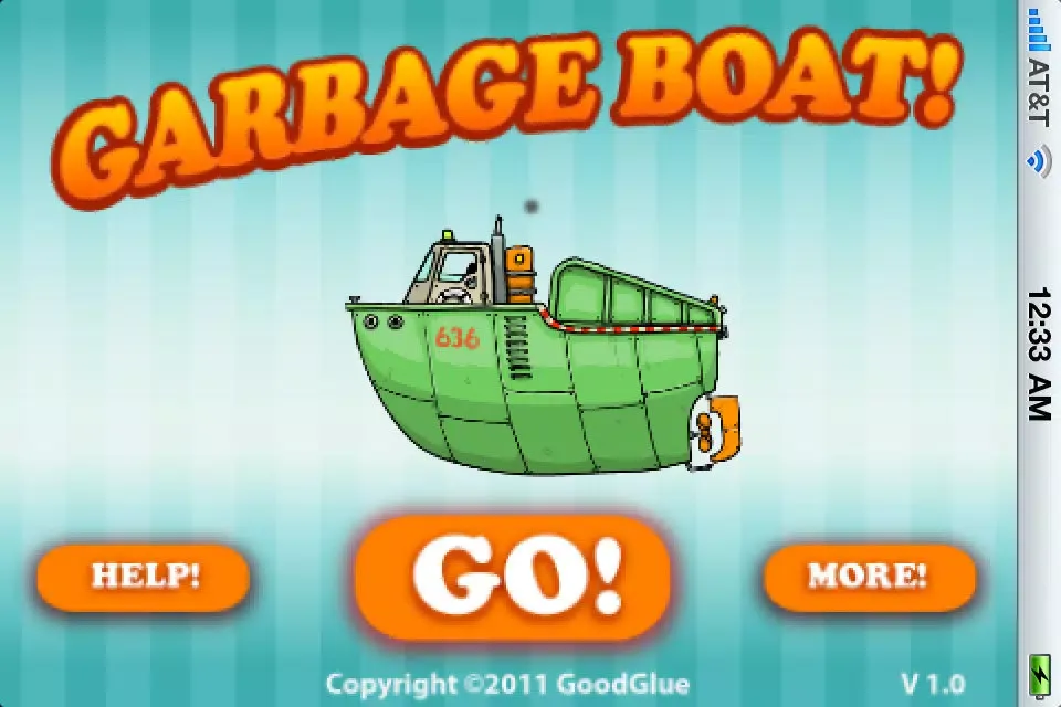 ภาพหน้าจอของ Garbage Boat