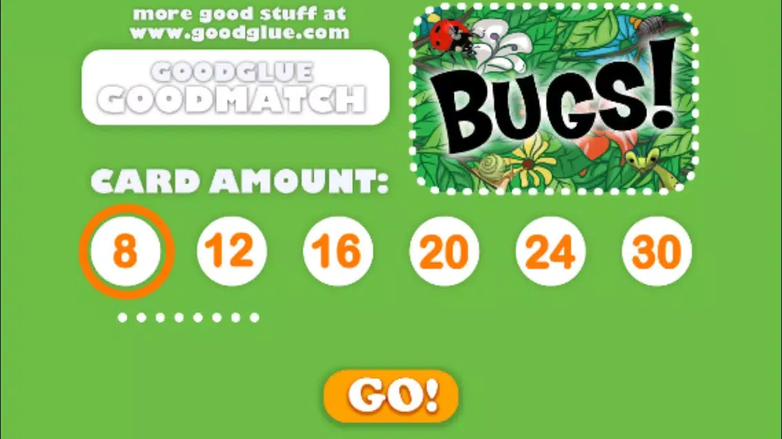 Good Match: Bugs! Screenshots