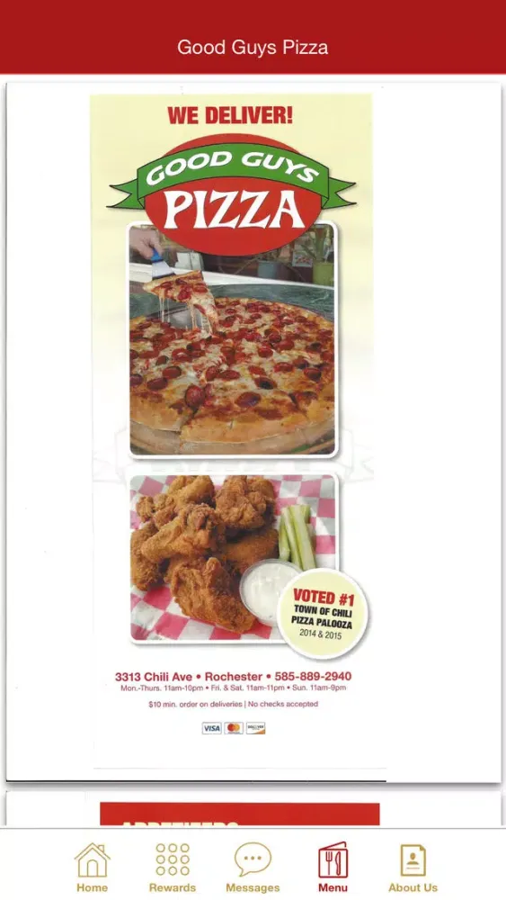 Captures d'écran de Good Guys Pizza