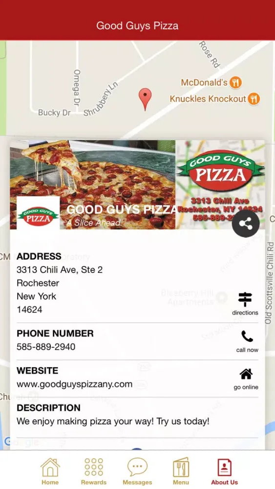 Captures d'écran de Good Guys Pizza