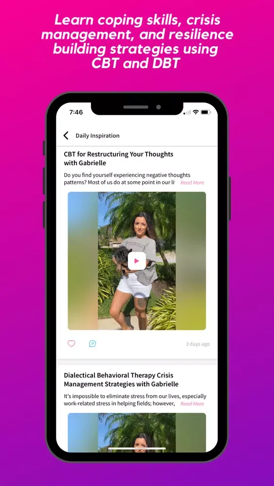 Capturas de tela do GoodHeart: Wellness & SelfCare