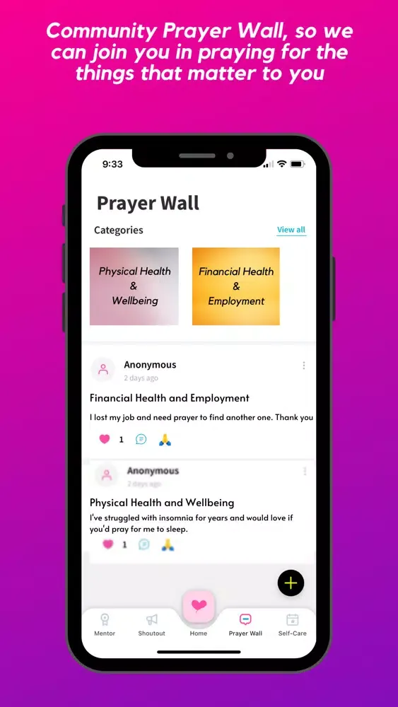 Capturas de tela do GoodHeart: Wellness & SelfCare