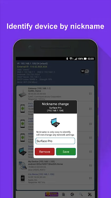 Network Tool Ekran Görüntüleri