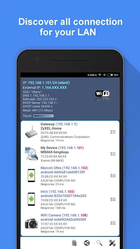 Network Tool Ekran Görüntüleri