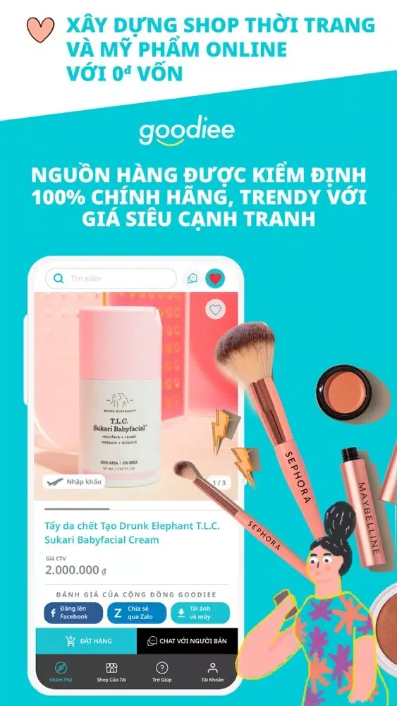 Goodiee: CTV bán hàng online应用截图