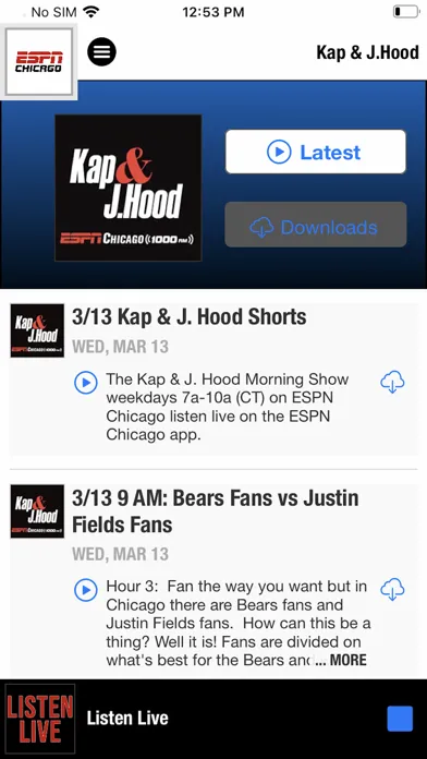 ESPN Chicago Screenshots