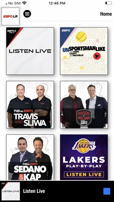 Скриншоты ESPN LA