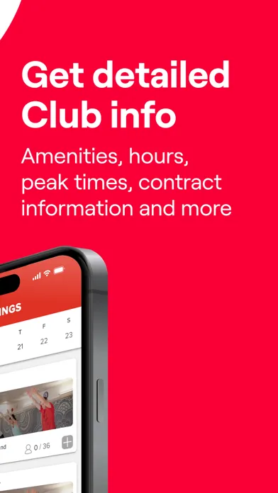 GoodLife Fitness Screenshots