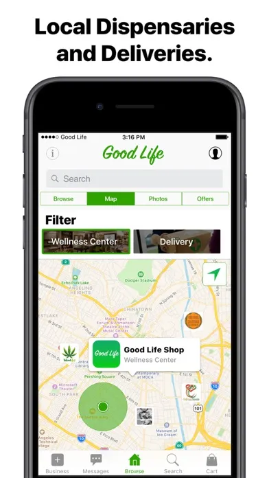 Скриншоты Good Life Cannabis Social