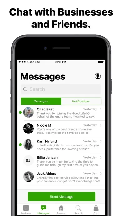 Скриншоты Good Life Cannabis Social