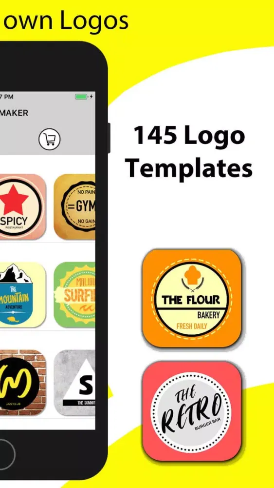 Logo Maker+ Art Design Editor应用截图