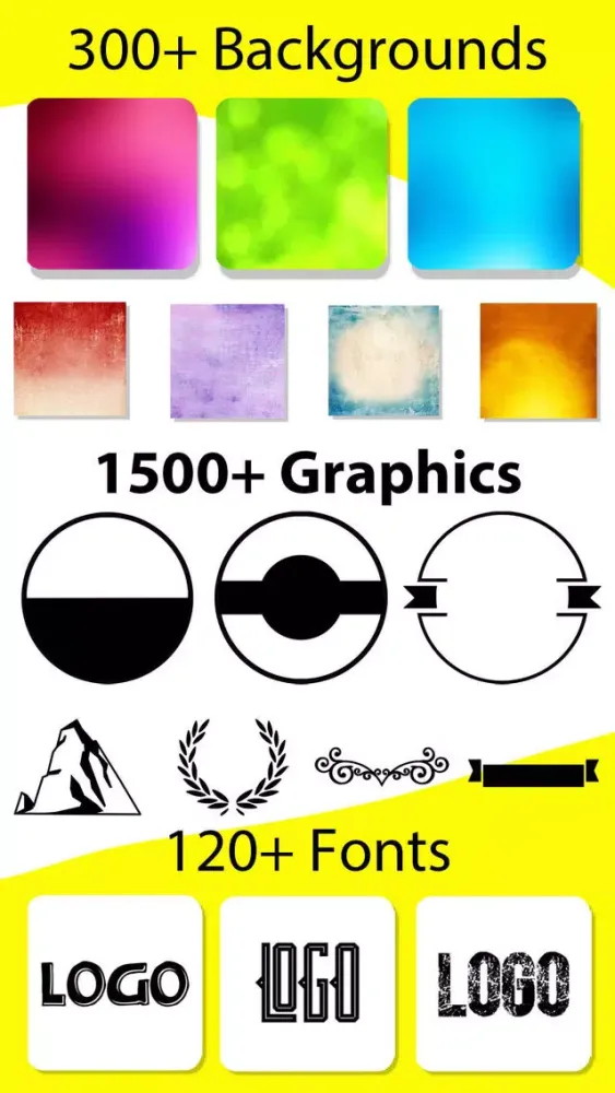 Logo Maker+ Art Design Editor应用截图