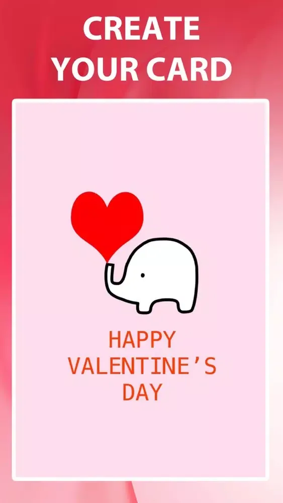 Valentine|Card|Maker++ Ekran Görüntüleri