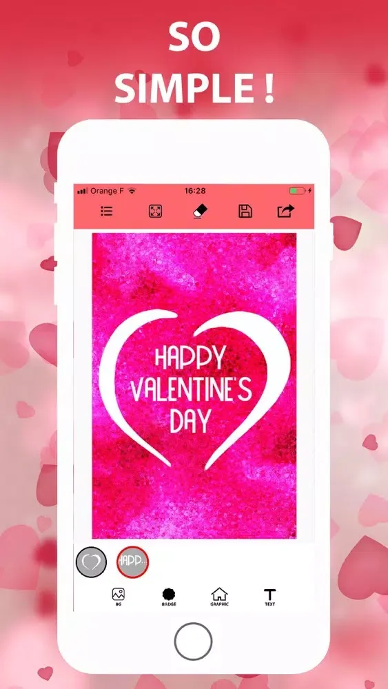 Valentine|Card|Maker++ Ekran Görüntüleri