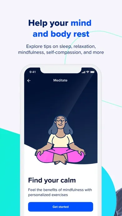 Capturas de pantalla de Sidekick Health