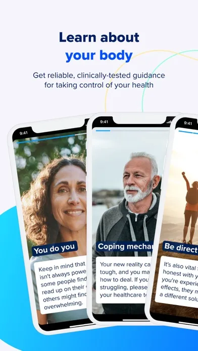 Capturas de pantalla de Sidekick Health