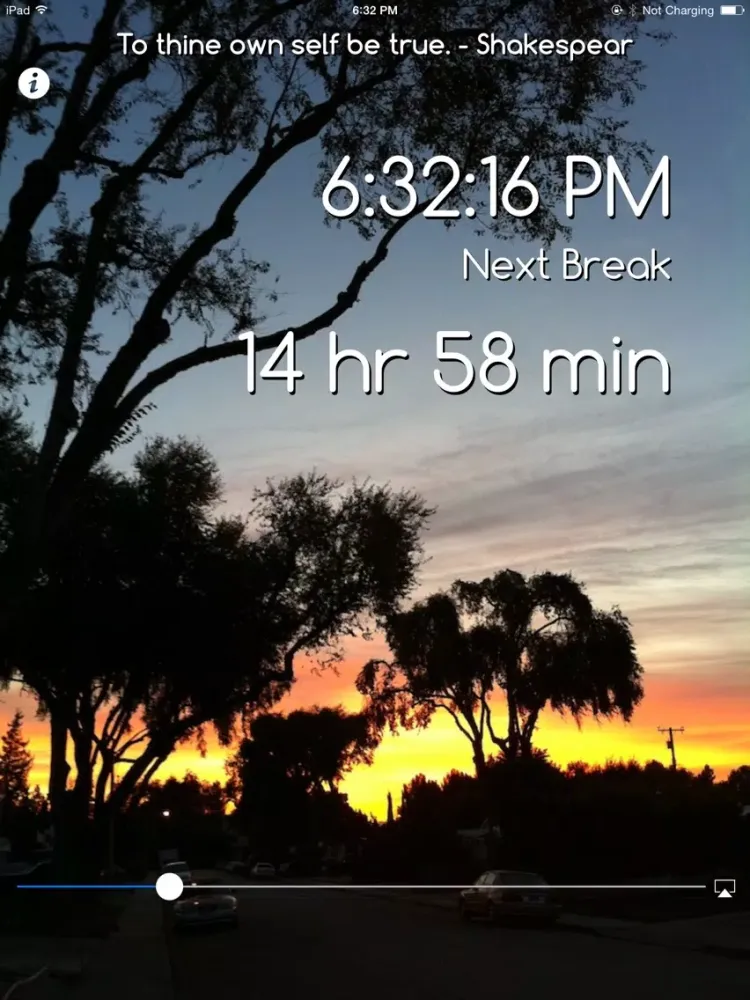 Capturas de pantalla de Ergo Timer - Lite iPad 