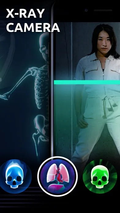 X-Ray Skeleton Scanner AR Screenshots